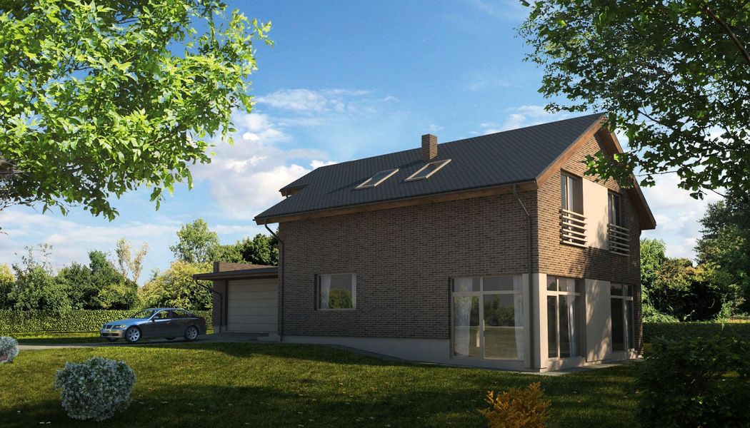 the image of the Gyvenamasis namas Vilniuje project