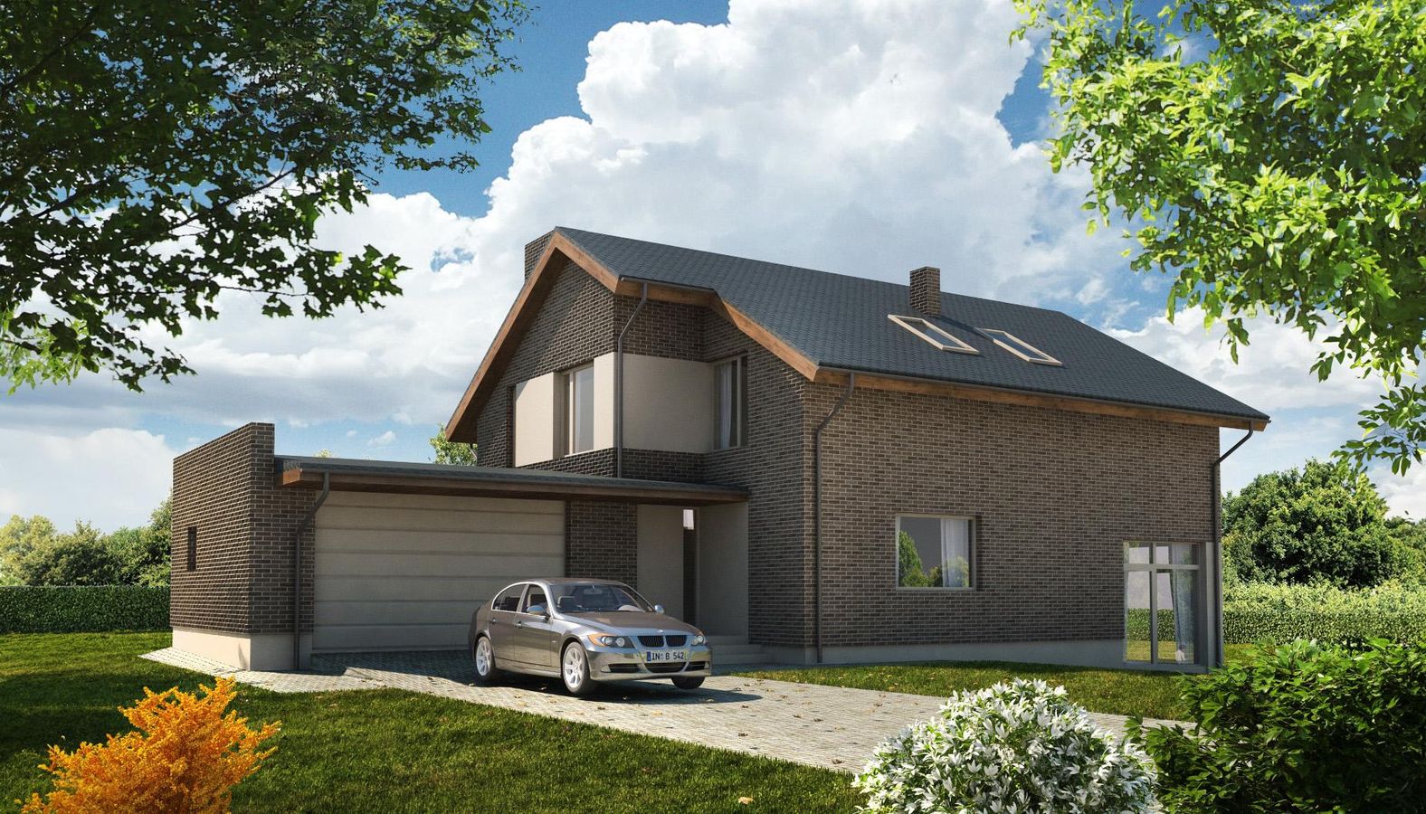 the image of the Gyvenamasis namas Vilniuje project