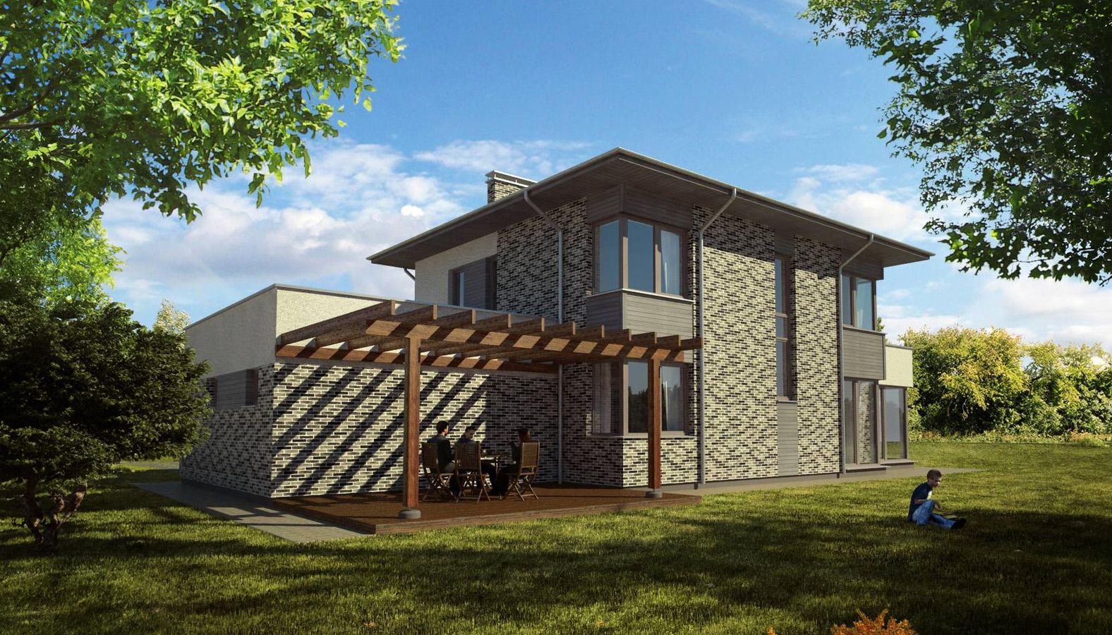 the image of the Gyvenamasis namas Vilniuje project