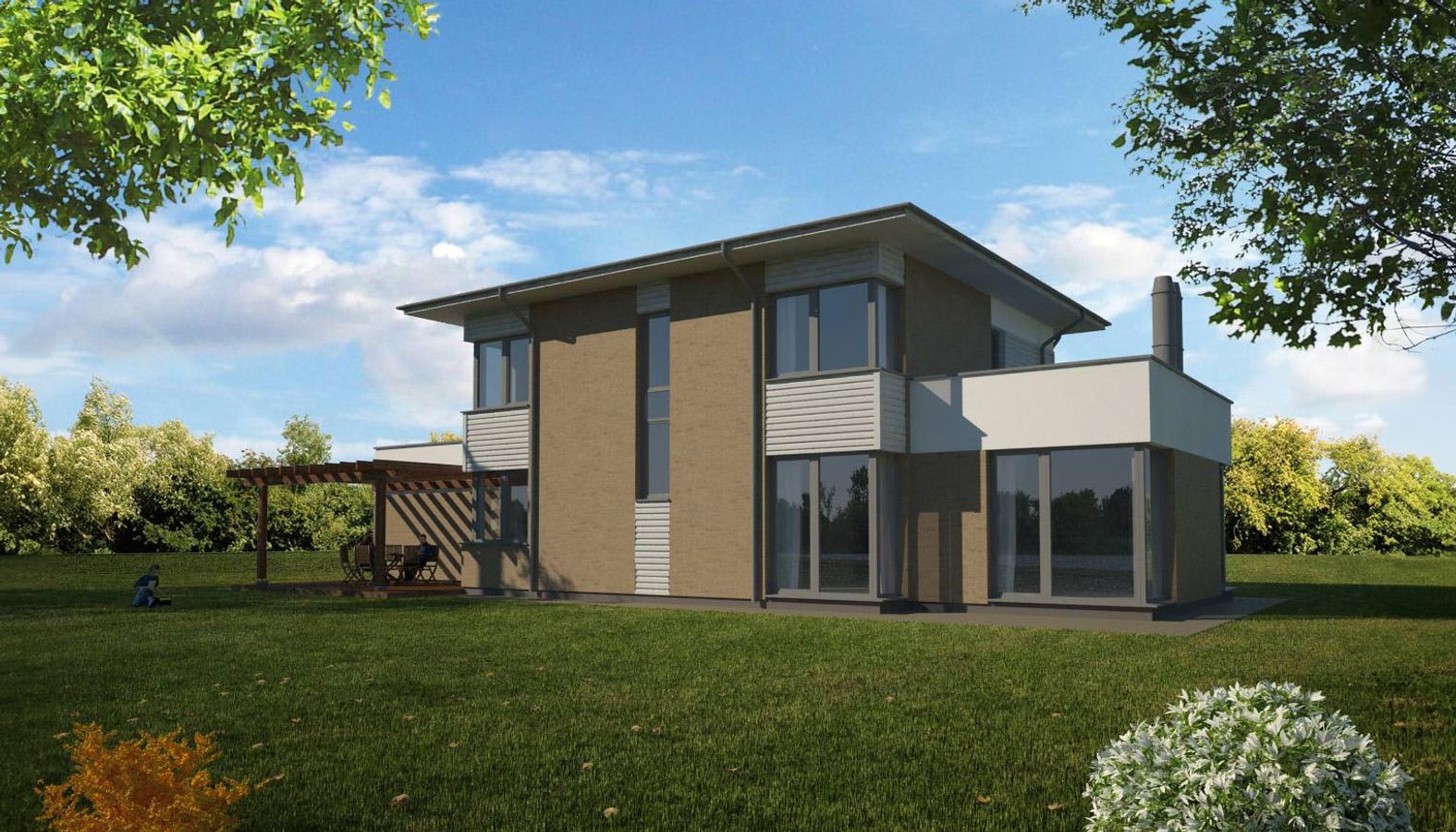 the image of the Gyvenamasis namas Vilniuje project