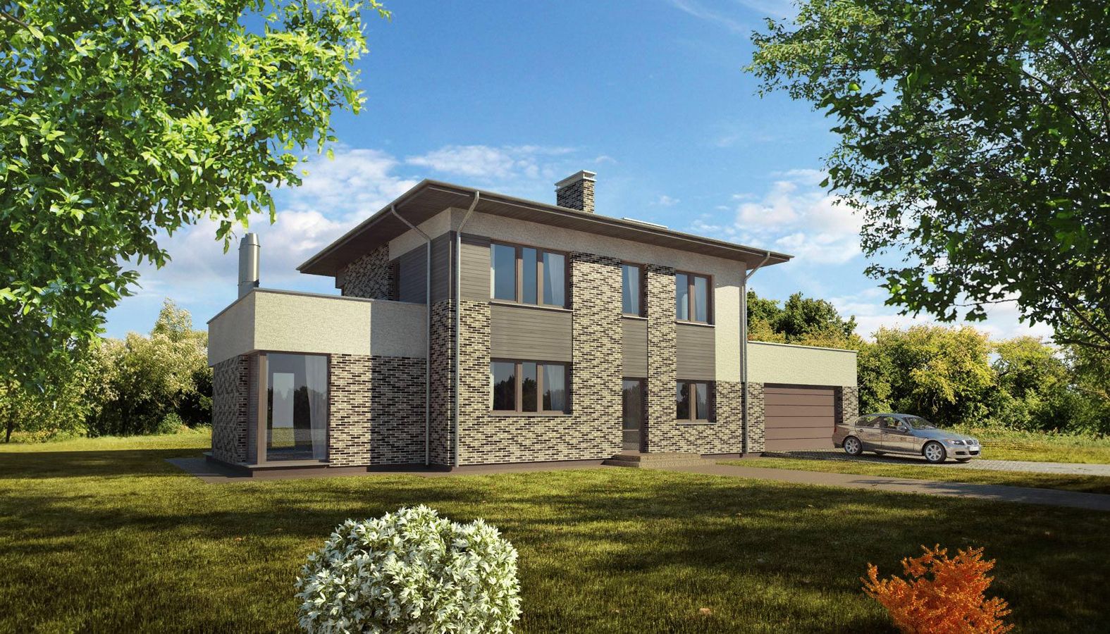 the image of the Gyvenamasis namas Vilniuje project