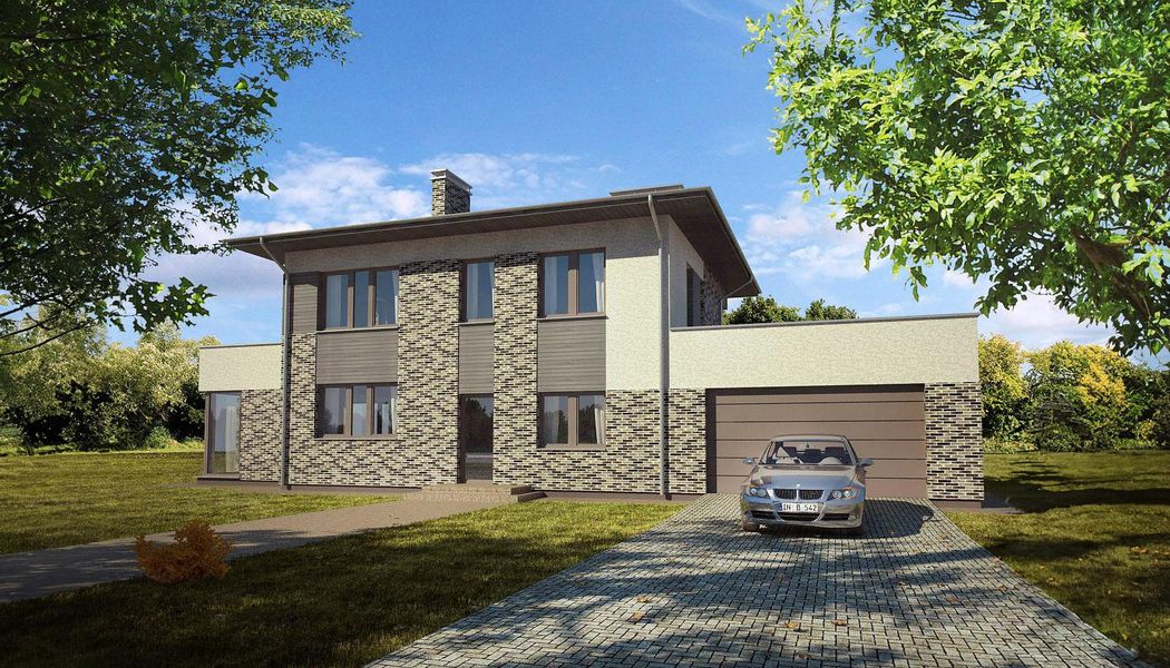 the image of the Gyvenamasis namas Vilniuje project