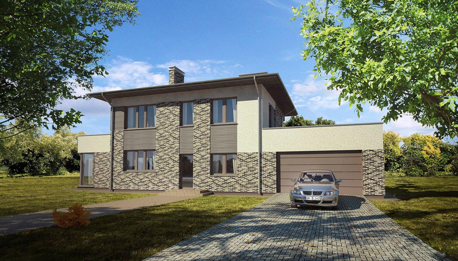 the image of the Gyvenamasis namas Vilniuje project