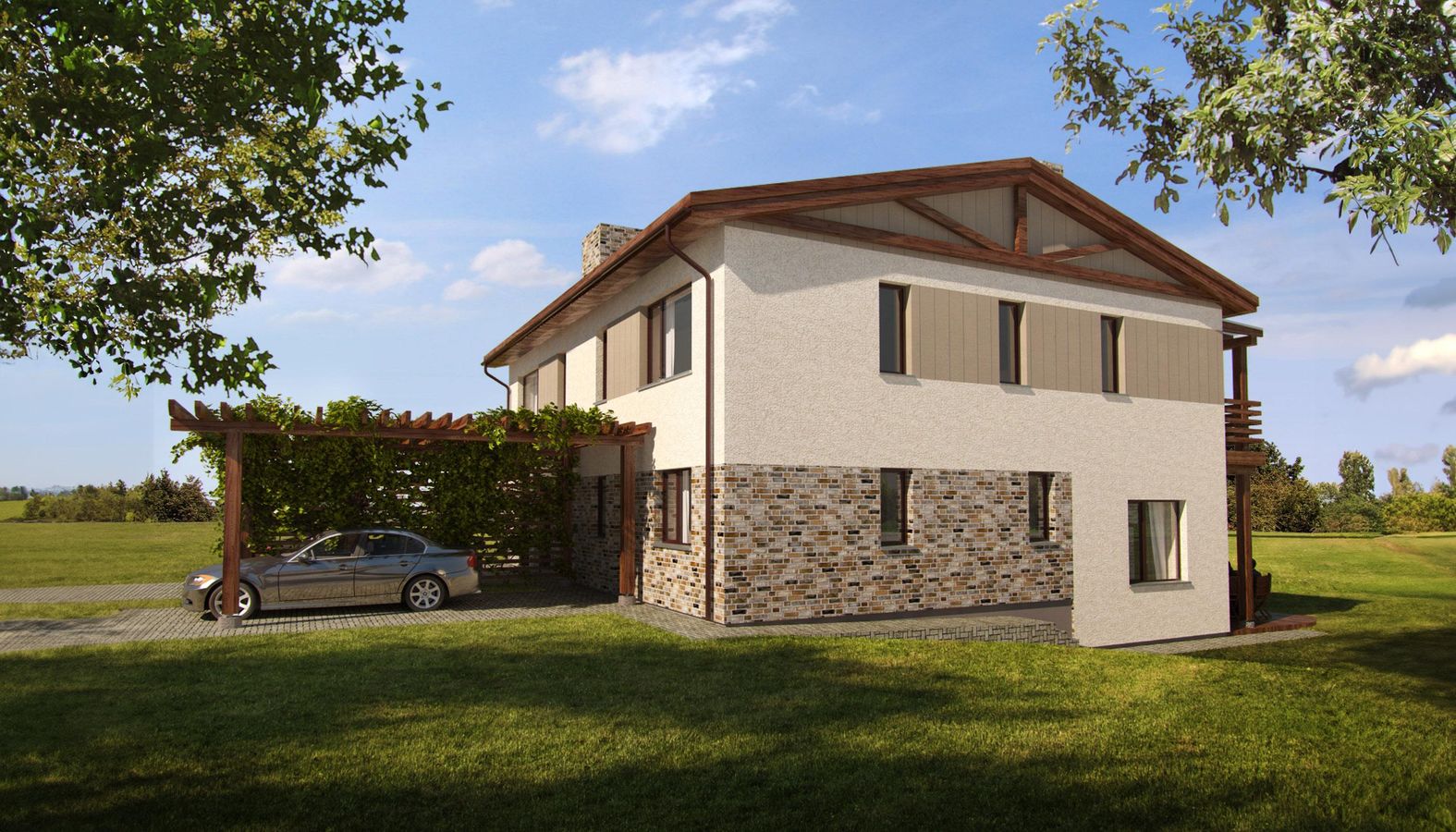 the image of the Gyvenamasis namas Vilniuje project