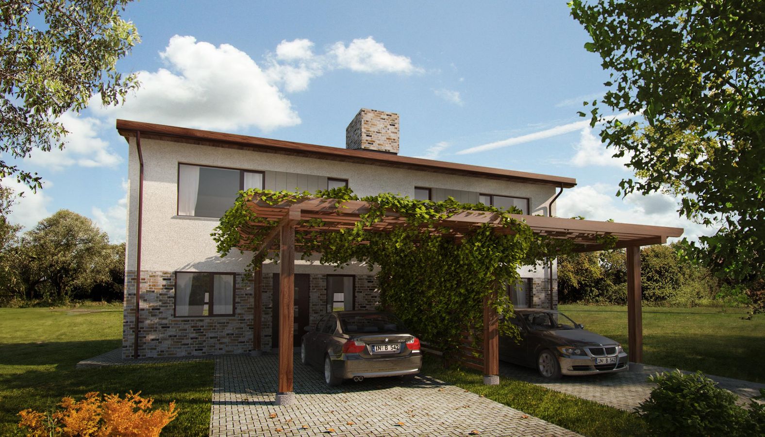 the image of the Gyvenamasis namas Vilniuje project