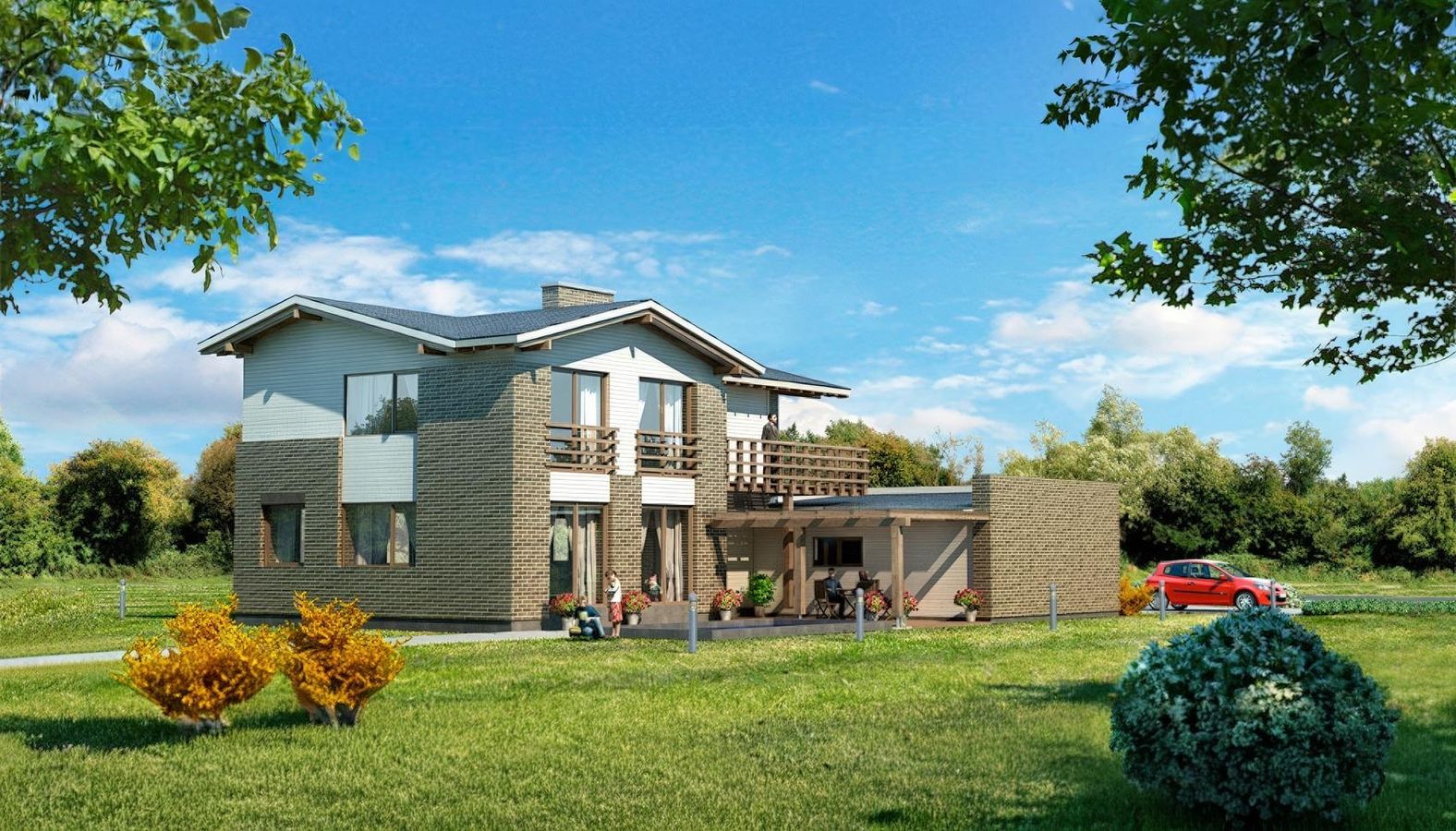 the image of the Gyvenamasis namas Vilniuje project