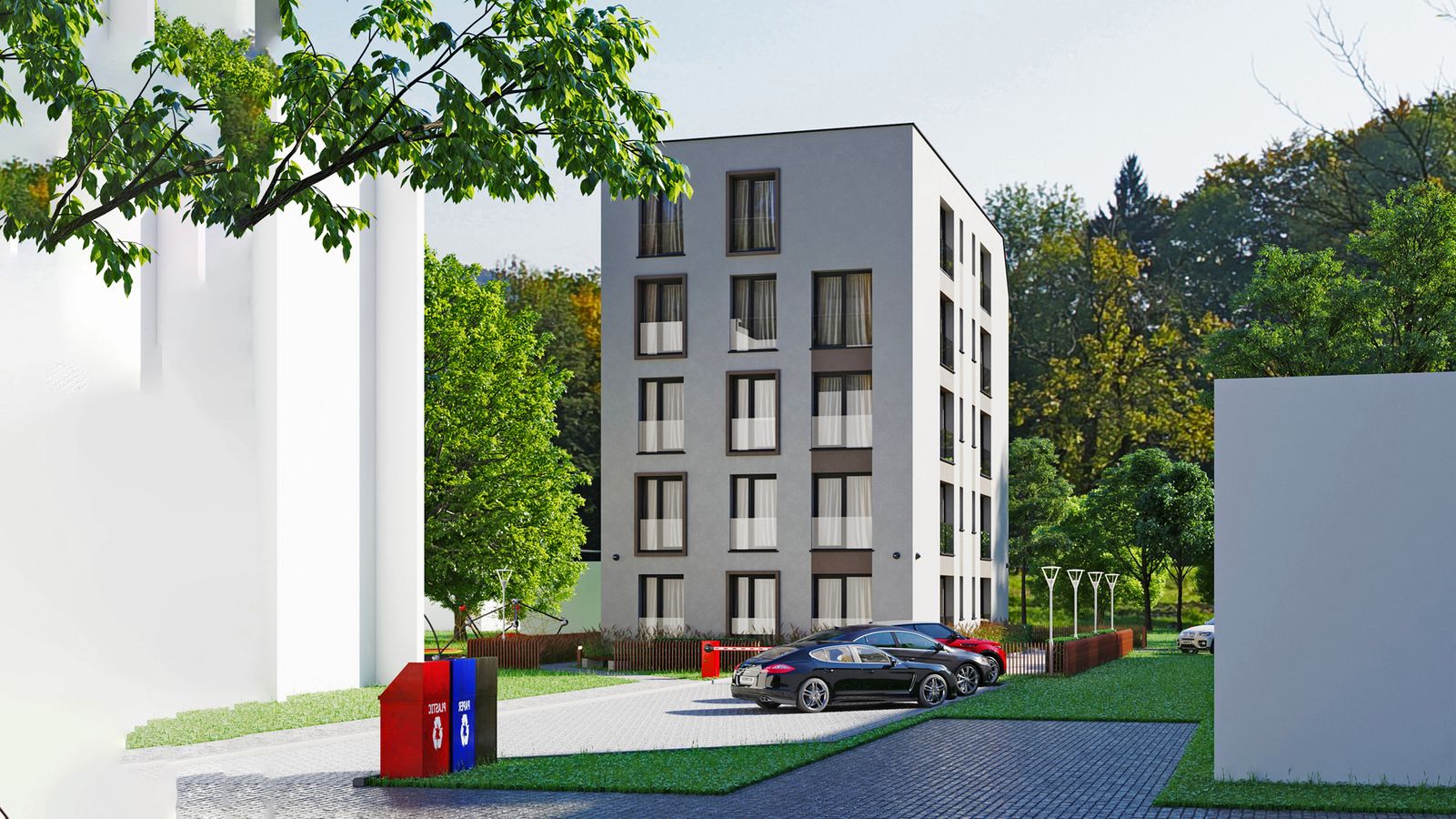 the image of the Daugiabutis Šalčininkuose project