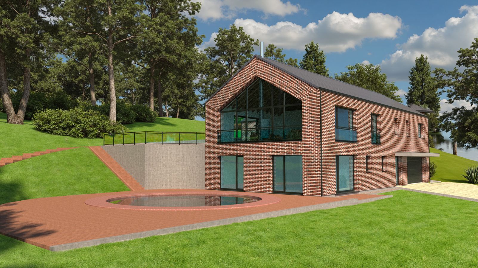 the image of the Gyvenamasis namas Vilniuje project