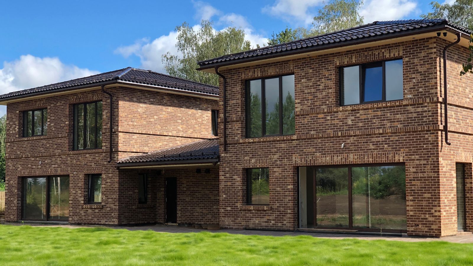 the image of the Dvibutis gyvenamasis namas Tarandėje project